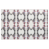 Rode Dirtbike Stof (Fat Quarter)
