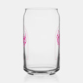 Rode Disco Boogie Bruiloftsborrel Blikvorm Glas (Rechts)