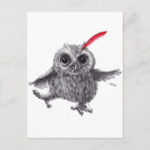 Rode doezelaar - de baas briefkaart (Voorkant)