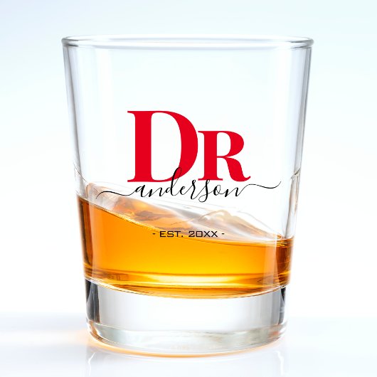 Rode Dokter Medische Beroeps Shot Glas