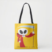 Rode dood - Canvas tas (Voorkant)