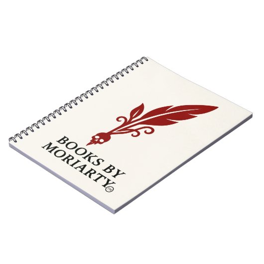 Rode doodshoofd notitieboek (Linkerzijde)