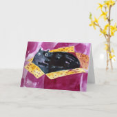 rode doos kaart (Gele Bloem)