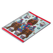 Rode Doxies Notitieboek (Linkerzijde)