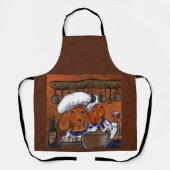 Rode Doxies Schort (Voorkant)