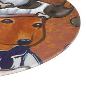 Rode Doxies Snijplank (Hoek)
