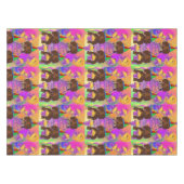 Rode Doxies Tafelkleed (Voorkant (Horizontaal))