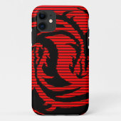 Rode draak Case-Mate iPhone case (Achterkant)