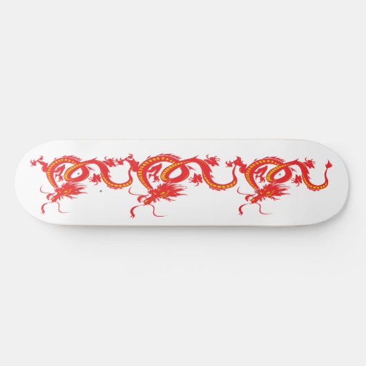 Rode draak/Chinees nieuwjaar Persoonlijk Skateboard (Horizontaal)