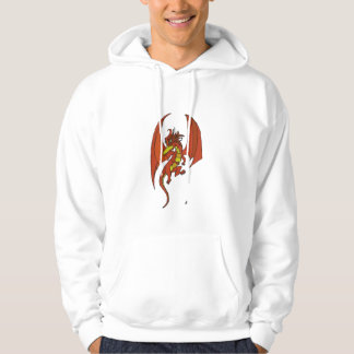 rode draak hoodie