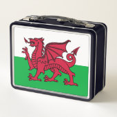Rode Draak Keltische Vlag van Wales & Welsh (Achterkant)