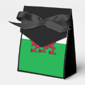 Rode Draak Keltische Vlag van Wales & Welsh Bedankdoosjes (Voorkant Zijde)