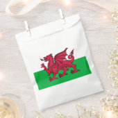 Rode Draak Keltische Vlag van Wales & Welsh Bedankzakje (Geknipt)