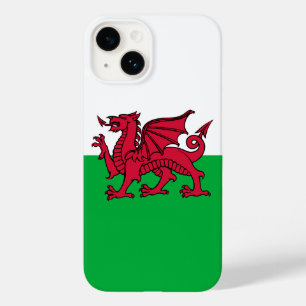 Rode Draak Keltische Vlag van Wales & Welsh Case-Mate iPhone 14 Hoesje