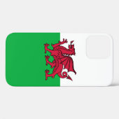 Rode Draak Keltische Vlag van Wales & Welsh Case-Mate iPhone Case (Achterkant (horizontaal))