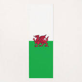 Rode Draak Keltische Vlag van Wales & Welsh Yogamat (Voorkant)