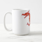 Rode draak koffiemok (Links)
