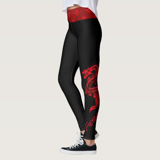 Rode Draak Leggings (Links)