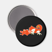 Rode draak magneet (Voorkant / Achterkant)