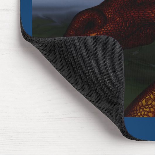 rode draak muismat (Hoek)