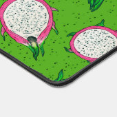 Rode draak op groen bureaumat (Hoek)