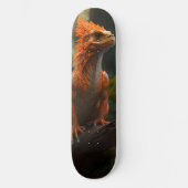 rode draak persoonlijk skateboard (Voorkant)