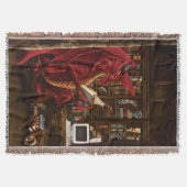Rode Draak Podcast Fantasy Deken (Voorkant)