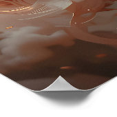 Rode draak poster (Hoek)