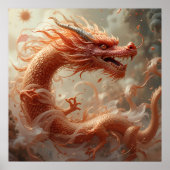 Rode draak poster (Voorkant)