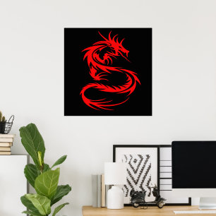 Rode Draak Poster