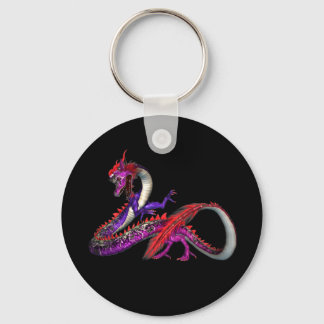 rode draak sleutelhanger