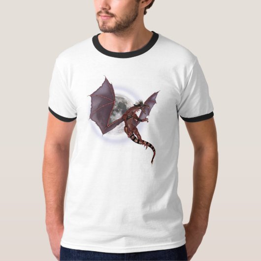 Rode Draak T-shirt (Voorkant)