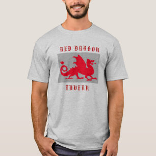 rode draak t-shirt