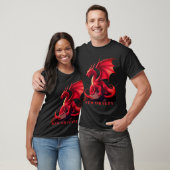 RODE DRAAK T-SHIRT (Unisex)