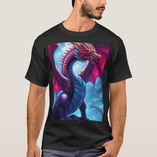 Rode Draak T-shirt (Voorkant)