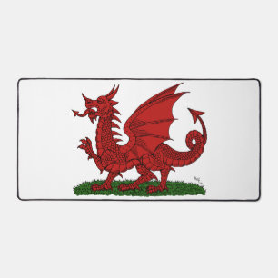 Rode Draak van Wales Bureaumat