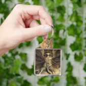 Rode dragon sleutelketen sleutelhanger (Hand)