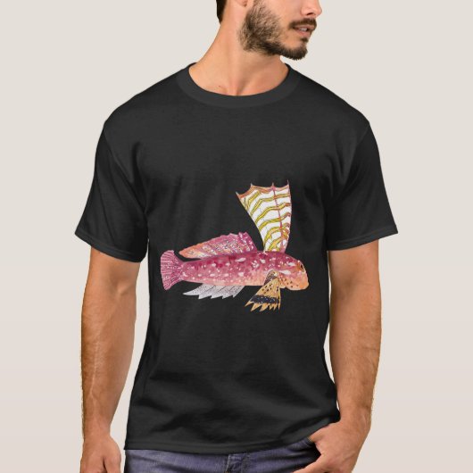 RODE DRAGONET-Synchiropus Sycorax T-shirt (Voorkant)