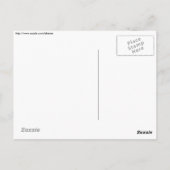 Rode dragonfly in Afrika (Trithemis sp.) Briefkaart (Achterkant)