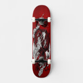 RODE DRAGONSTRIJDER SKATEBOARD (Voorkant)