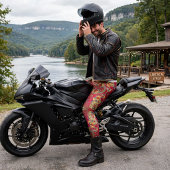 Rode Draken Leggings
