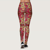 Rode Draken Leggings (Achterkant)