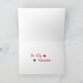 Rode draken verstrengeld - alleen jij en ik feestdagen kaart (Binnen)