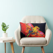 Rode Draken Vlieger Kussen (Stoel)