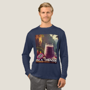 RODE DRAKENFRUIT (Venus Pitahaya) - EXOTISCHE VRUC Tri-Blend Shirt