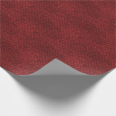 Rode drakenhuid cadeaupapier (Hoek)