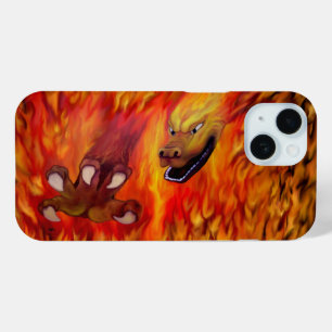 Rode Drakenklauw iPhone 15 Case
