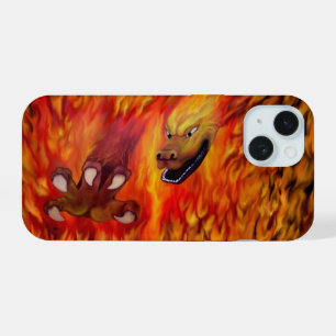 Rode Drakenklauw iPhone 15 Case