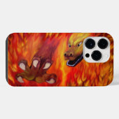 Rode Drakenklauw iPhone Hoesje (Achterkant horizontaal)