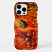 Rode Drakenklauw iPhone Hoesje (Achterkant)